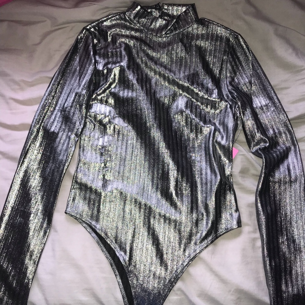 Metallic bodysuit